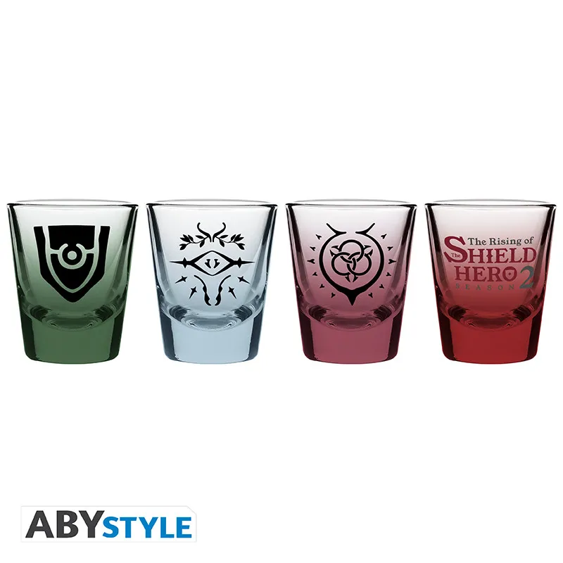 THE SHIELD HERO - Shot Glass "Symbols"